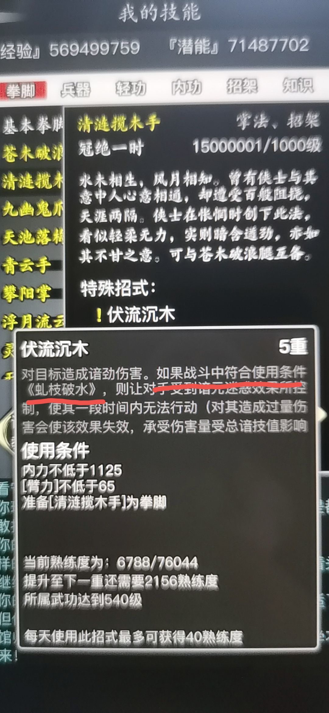 这两个拳脚的技能到底啥意思 1
