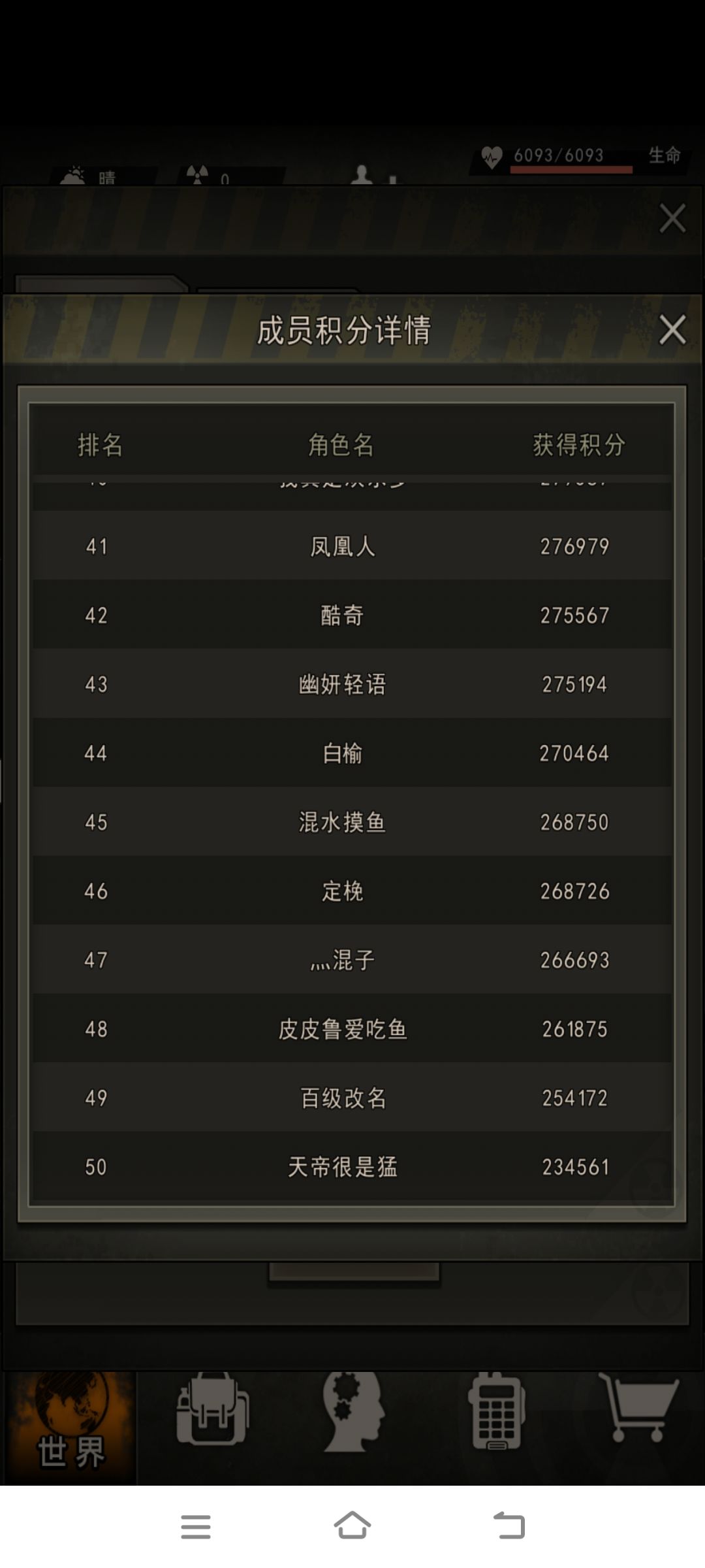 本周试炼提前结束啦! 6