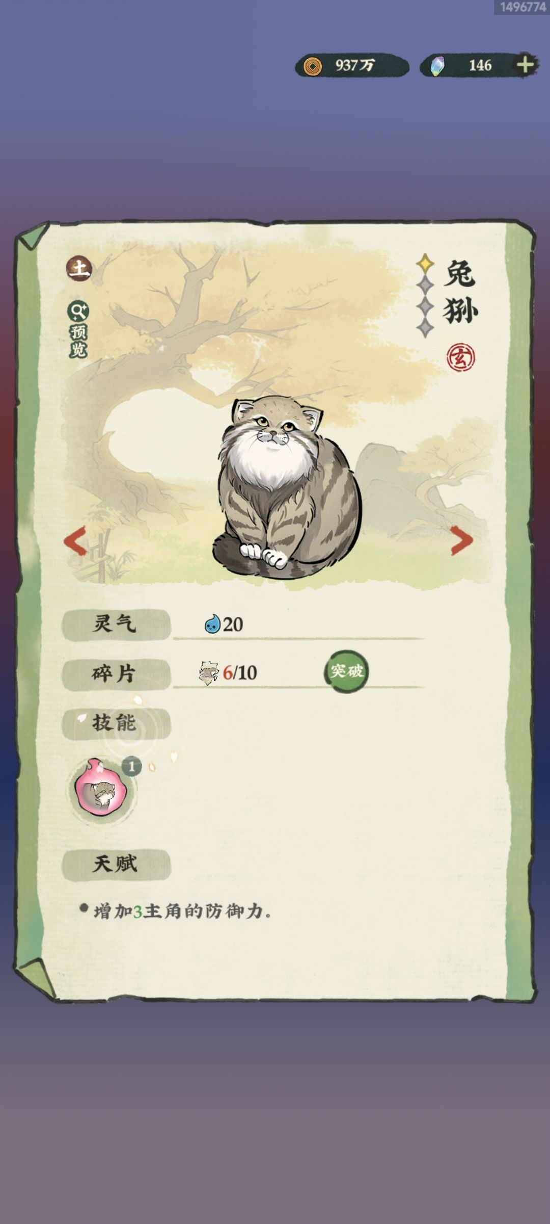 可爱的兔狲 1