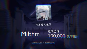 全球的下载量已突破100,000！