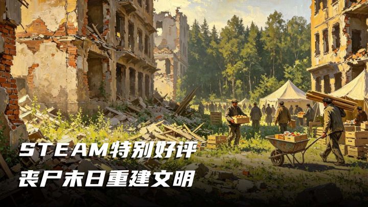 steam好评认证,瘟疫公司新作!末日重建,你的抉择将定义文明!截图