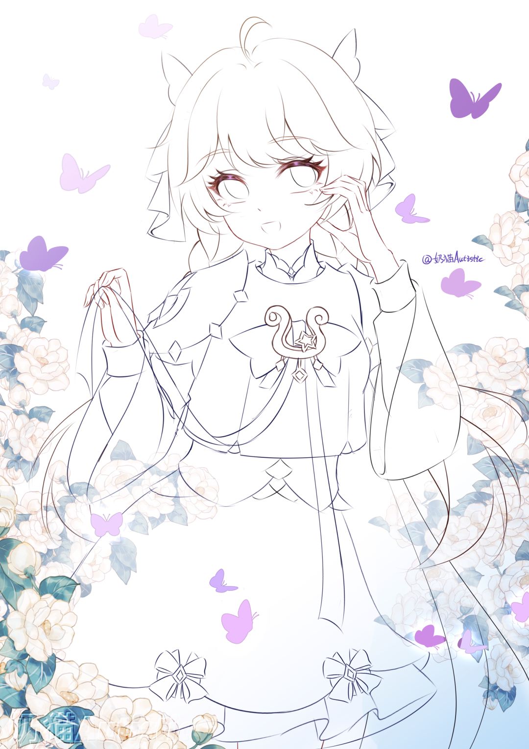 【绘画】牧师小姐姐可可爱爱~ 2