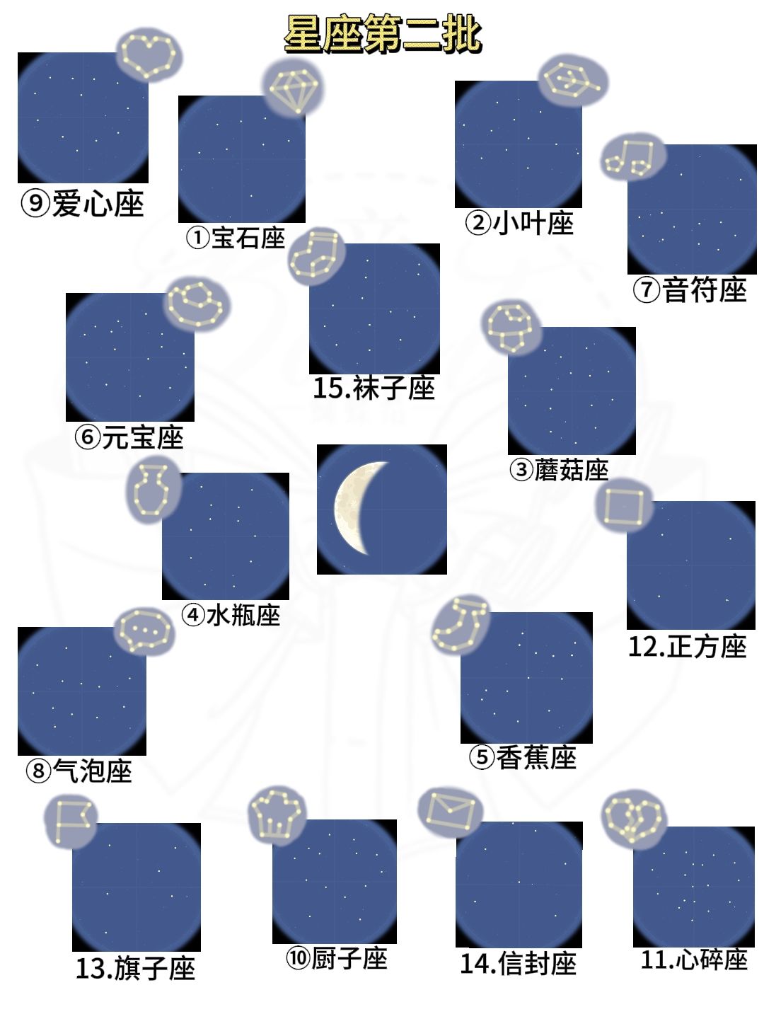 找不到星座的人有福了🌹 3