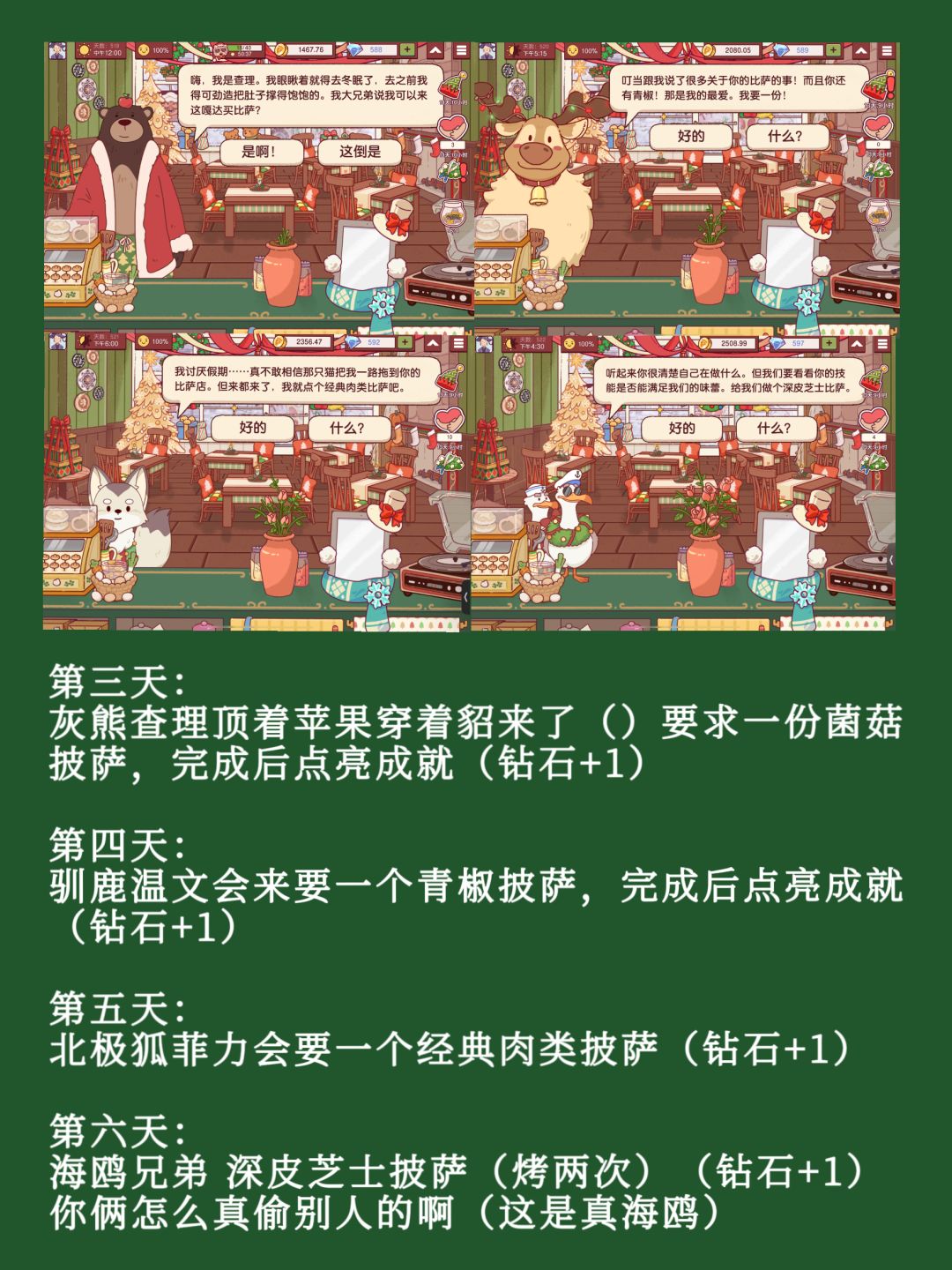 可口的披萨冬日圣诞活动: 2