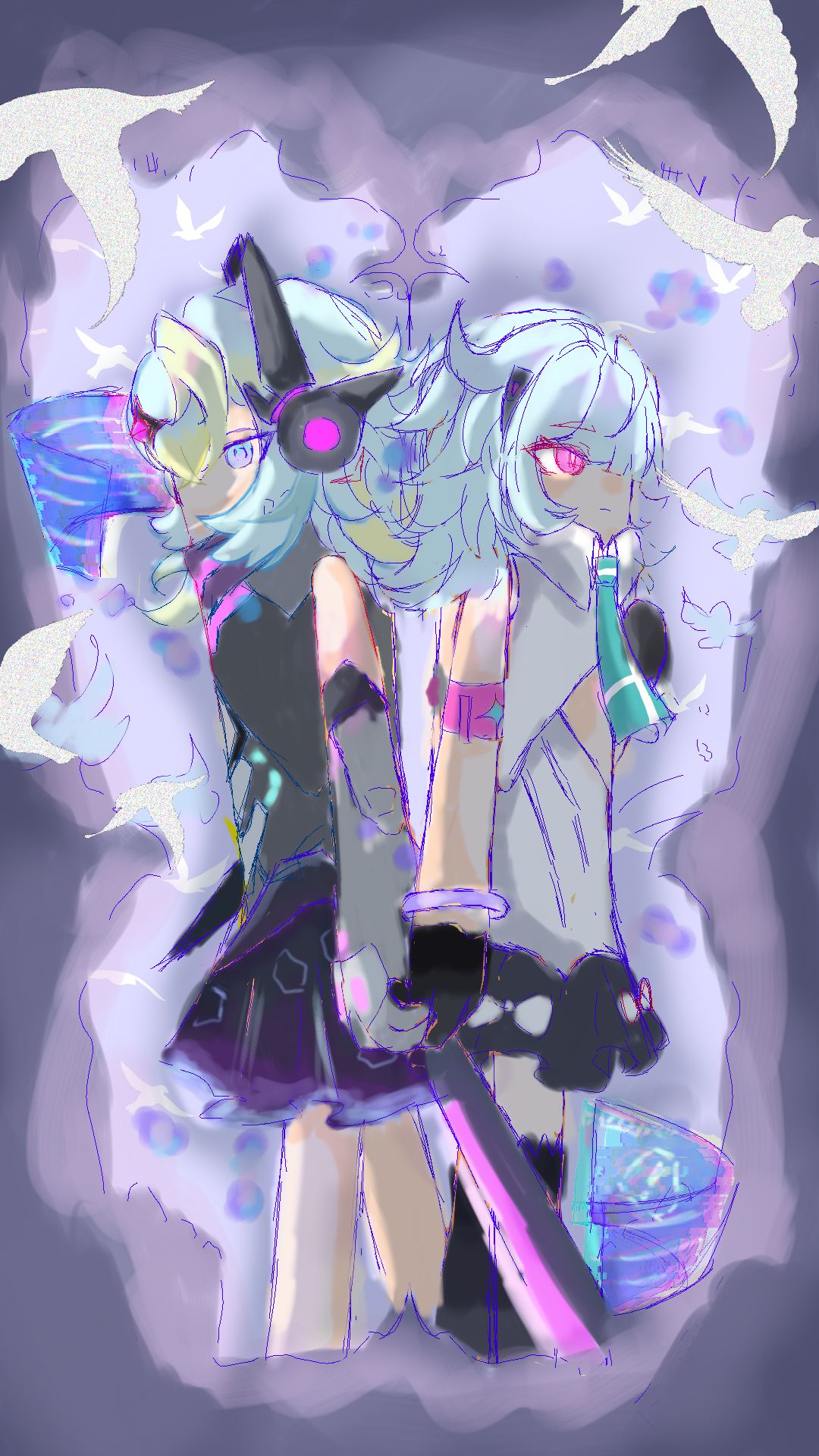 行 2