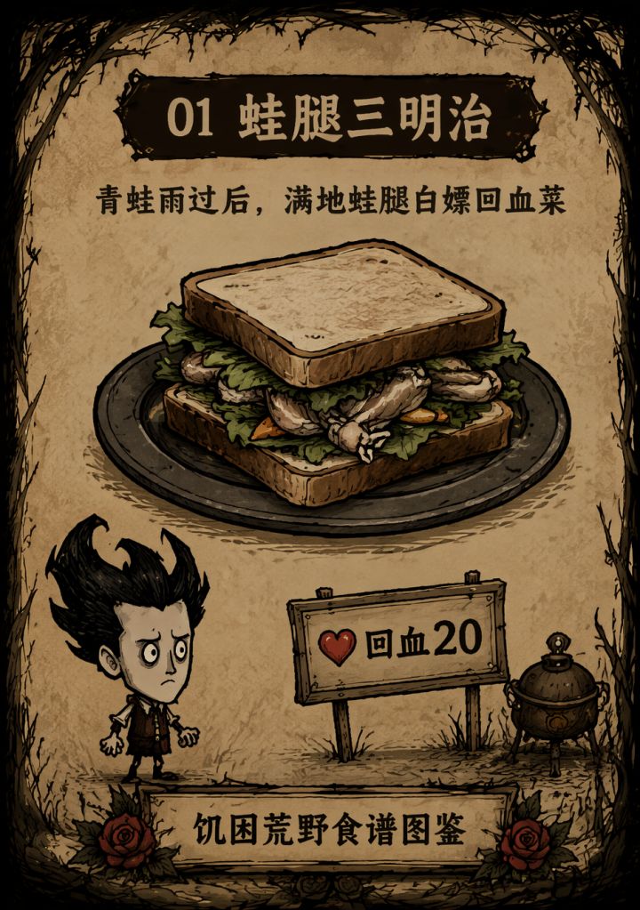 食谱13 · 蛙腿三明治截图