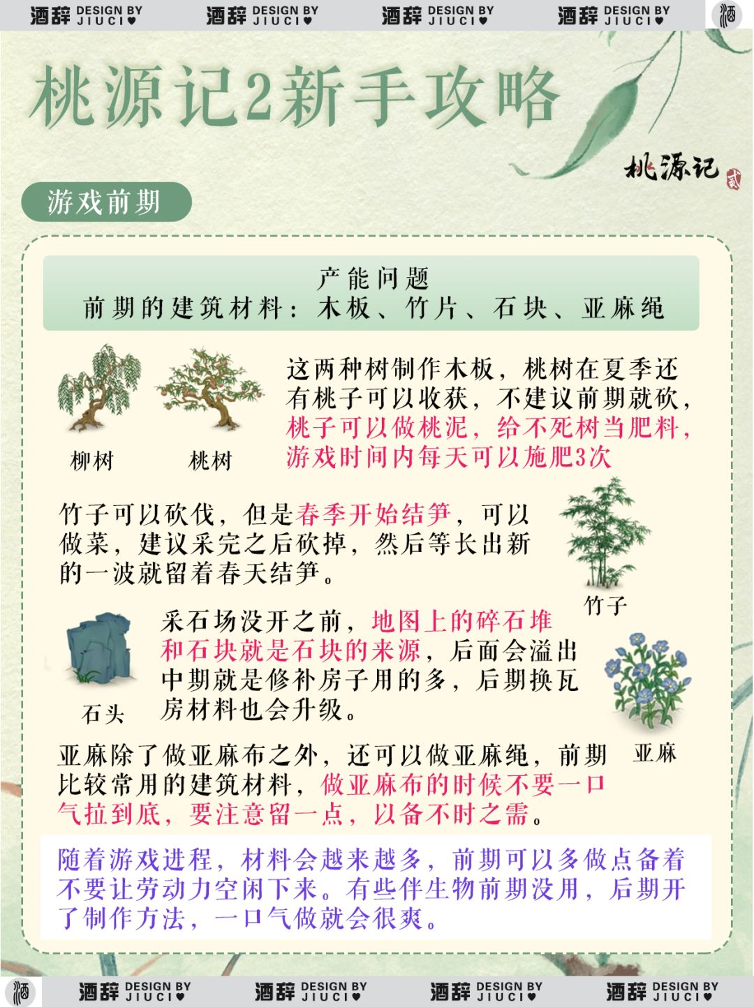 【桃源记2】新手前期攻略(最后有兑换码) 2