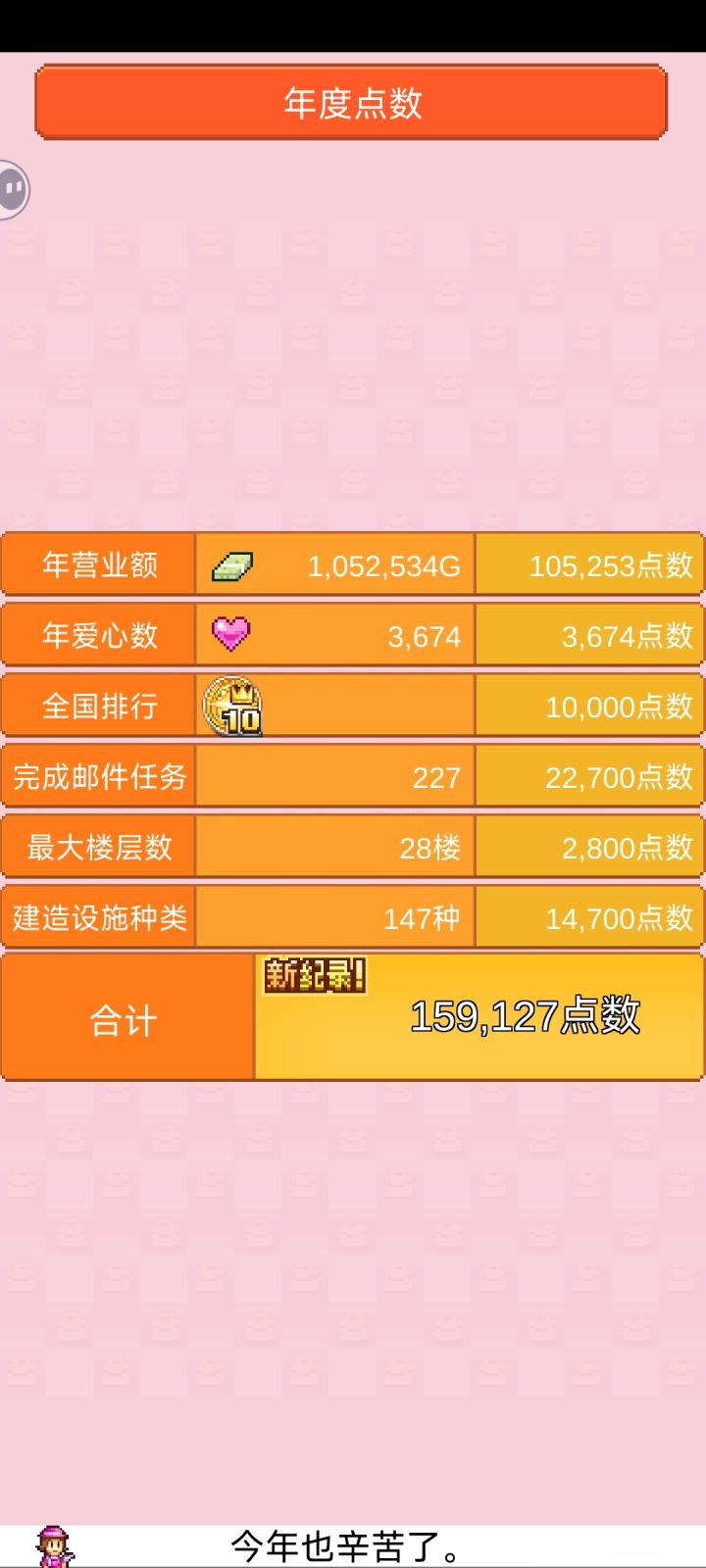 打了十几个小时终于通关了截图