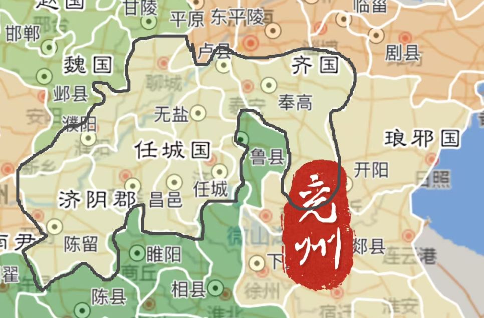 13州郡国图，一共有105个郡国 2