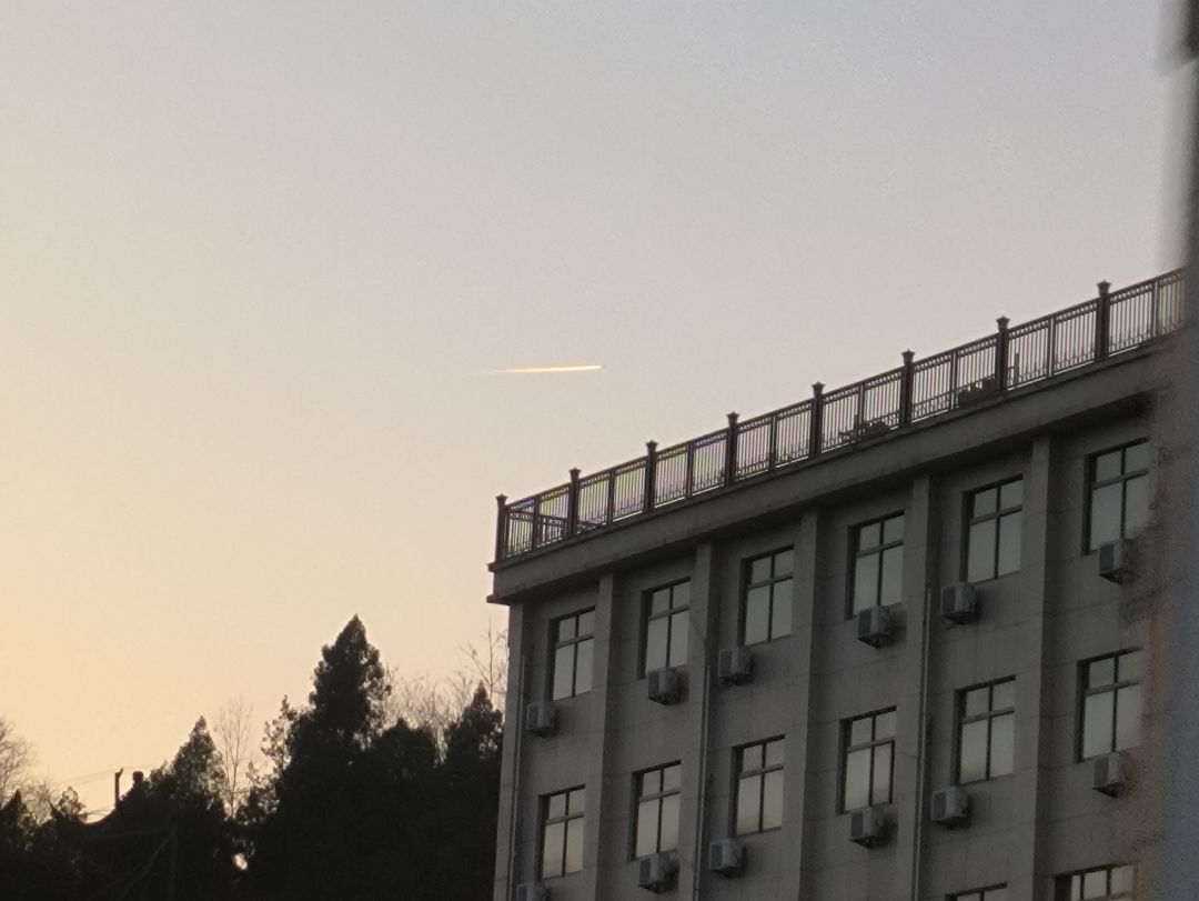 排到火箭了，有大佬知道今天哪里发射火箭了吗 2