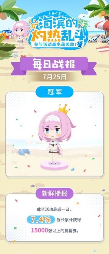 ★海滨的灼热乱斗·战报Day8★