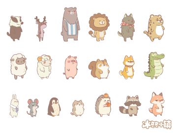 《冰冬冬小镇》超级大放送！小鼻噶排排站~