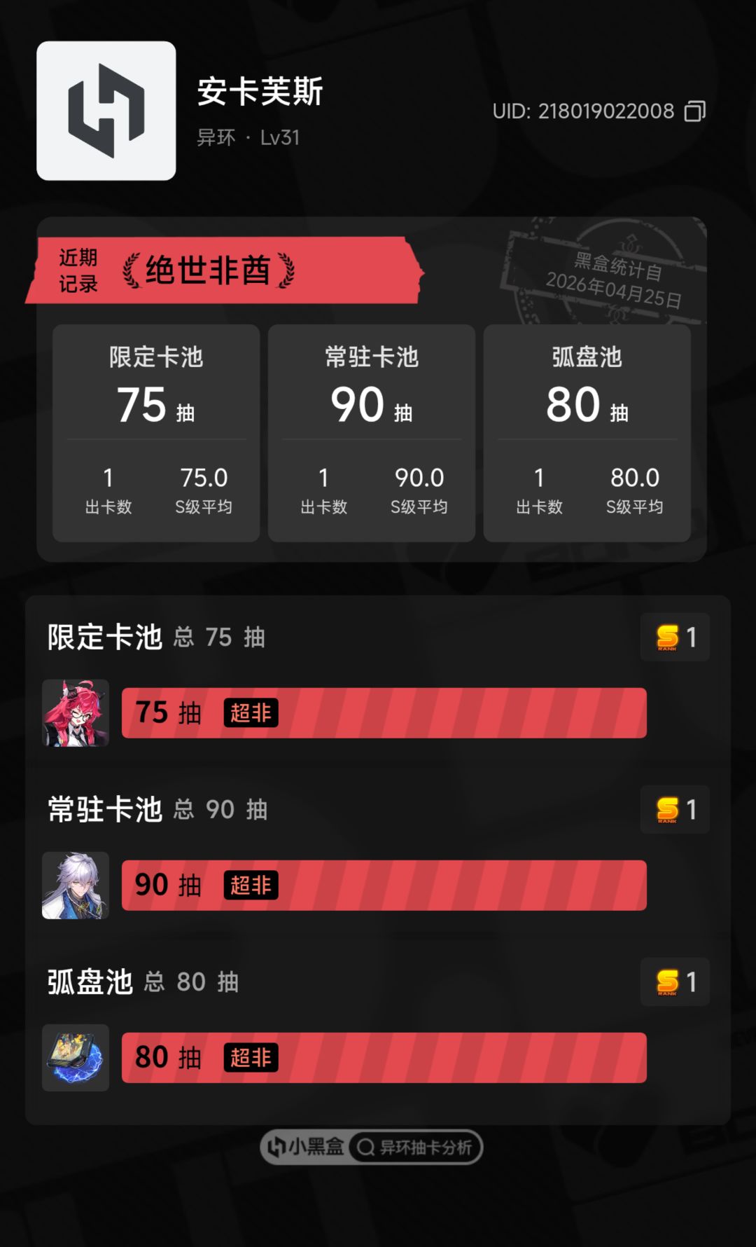 异环0+1不是也要170吗?和终末地比优势在哪 1