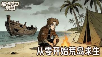 从零开始搜集物资，抽卡抽资源，在荒岛生存并且逃离