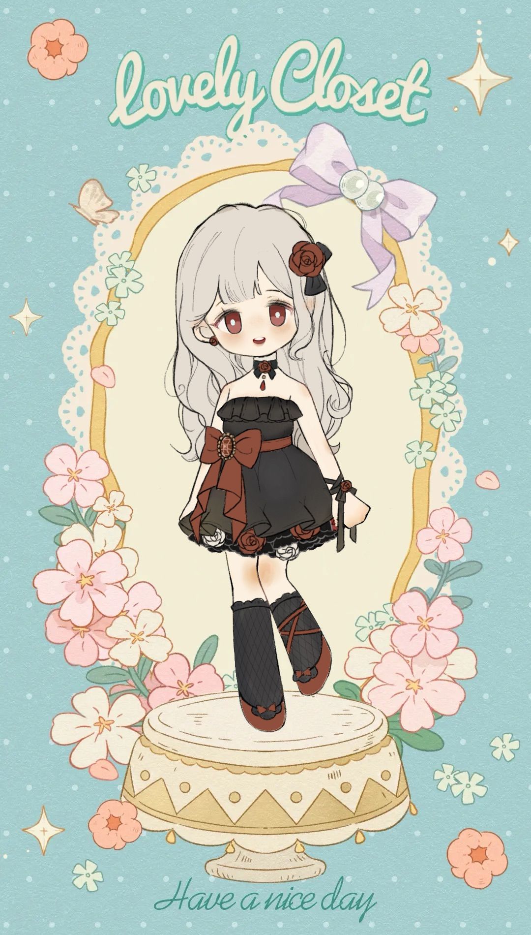 【游戏同人绘画】莉莉与玫瑰吻/玫瑰夜 2