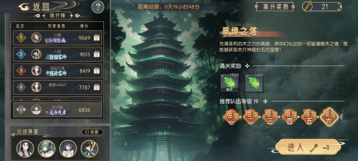 在刷新第一天就打了,为什么一直显示未上榜啊截图