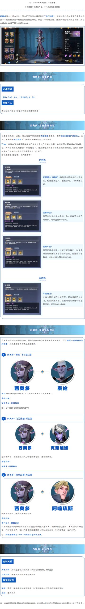 英雄攻略丨时空穿行，以身为刃！飞行刺客英雄——「西奥多」