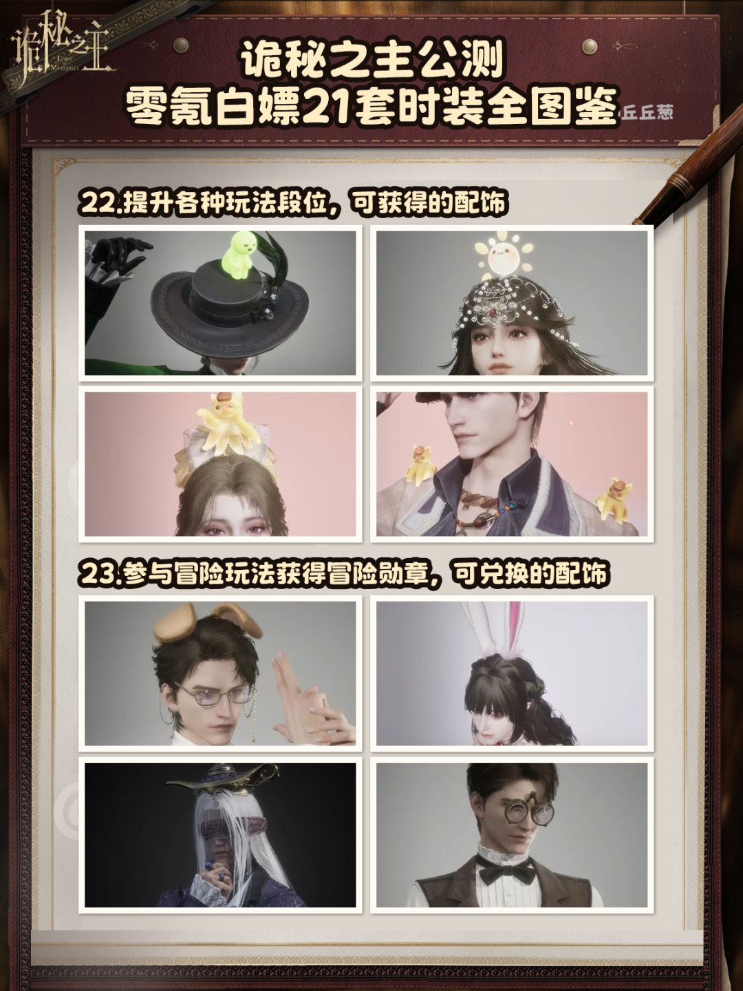 【诡秘之主】零氪白嫖21套时装全图鉴 13