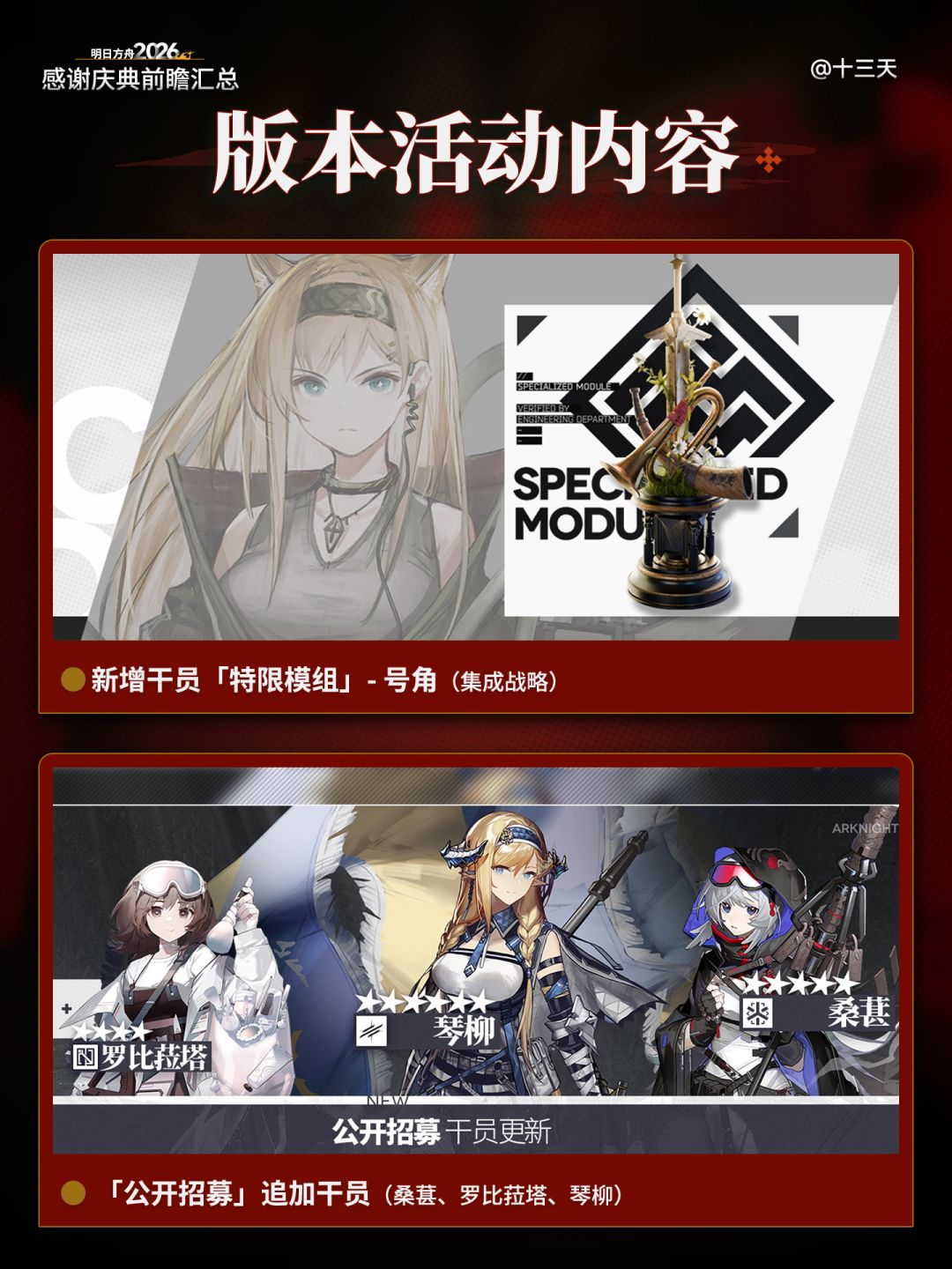 2026「感谢庆典」版本前瞻汇总 13