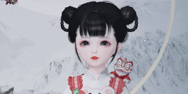小小的狮子头可爱捏截图