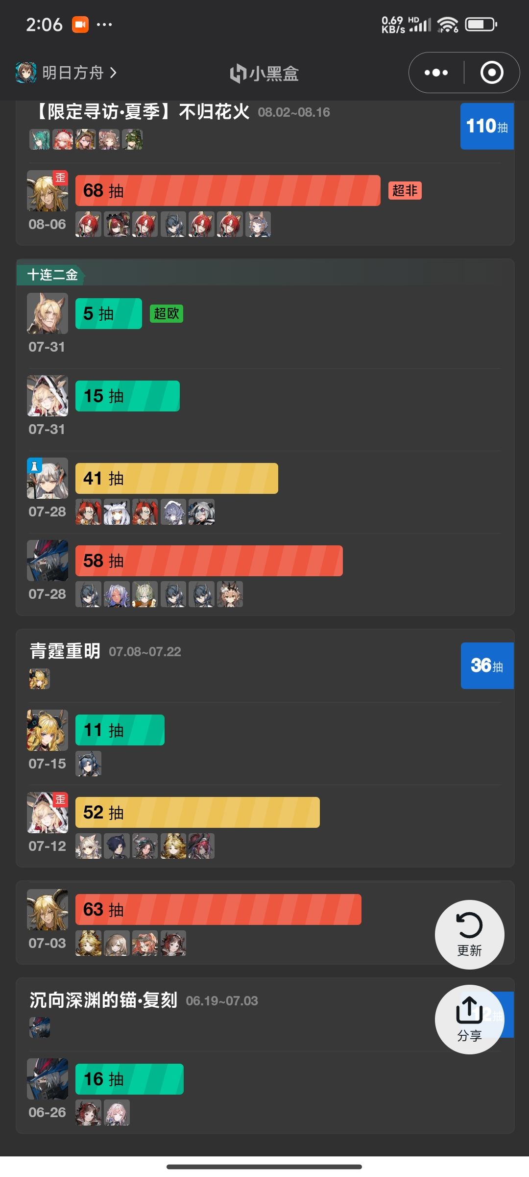so?让萌新本就不富裕的账号雪上加霜 2