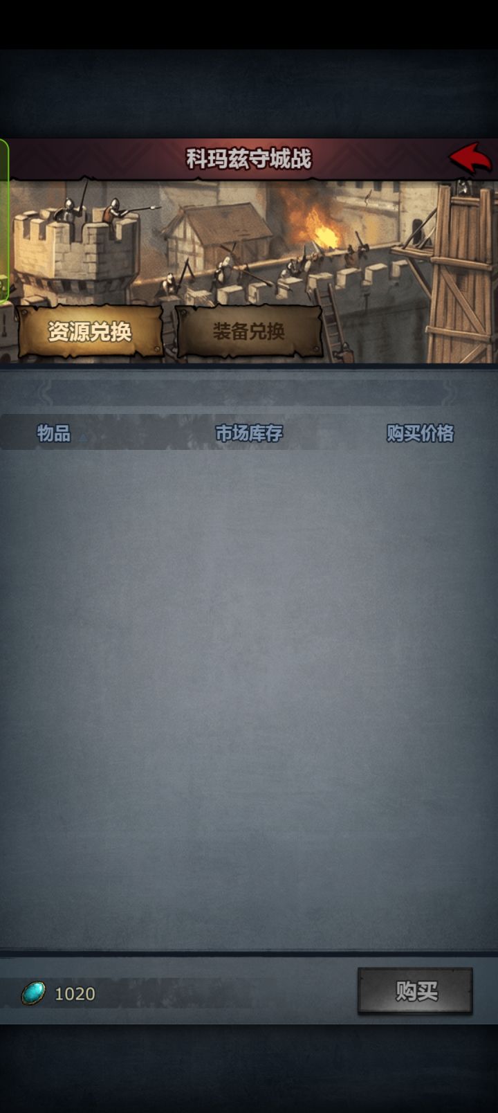 为啥商店没有物品了?截图