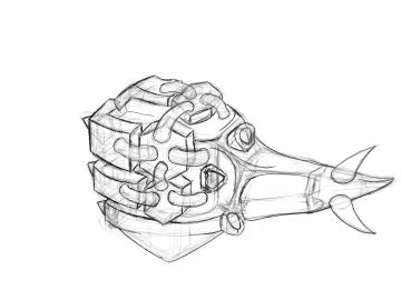 震惊！巨盾之后的限定！轰拳手套初稿！