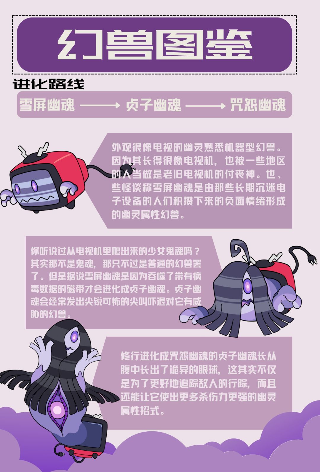 【幻兽图鉴】你听说过电视幽灵的怪谈吗? 1