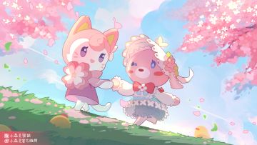 春暖花开的日子，一起合成、装扮、养宠、经营！