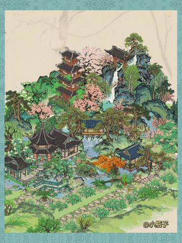 扬州府夏日山水长卷🍃