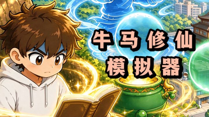 🔥都市修仙模拟器，白天打工，晚上打坐❗️截图