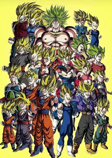 【已开奖】【有奖互动】不管！这才是我最喜欢的赛亚人形态！
龙珠勇士们好！
今天我们来谈谈赛亚人的美发史之《外星猿猴总在关键时刻变色这件事》。（那巴：什么！？）
众所周知，赛亚人在情绪极度愤怒的时候，会变身成为超级赛亚人。《龙珠z》第95话中，悟空首次变身金色战士，万千龙珠迷彻底折服，自此开启超级赛亚人金色纪元。
在很长一段时间，悟空的出场代表了一段故事的最终战力，直到超级赛亚人之二悟饭的出现，战力