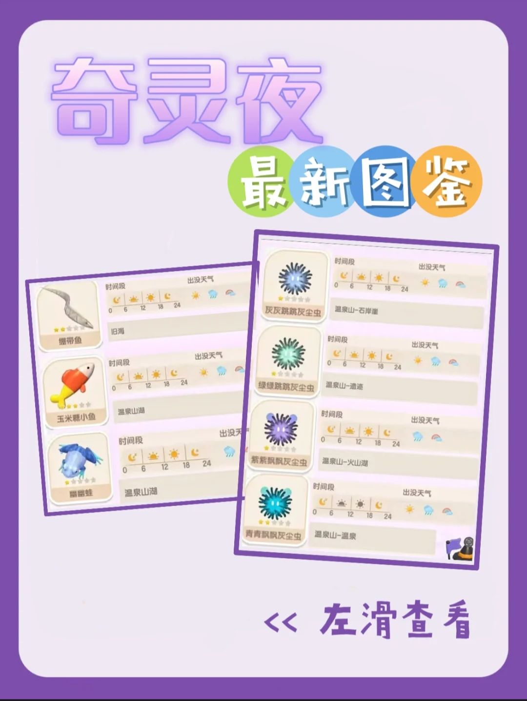心动小镇|奇灵夜新鱼虫图鉴位置 1