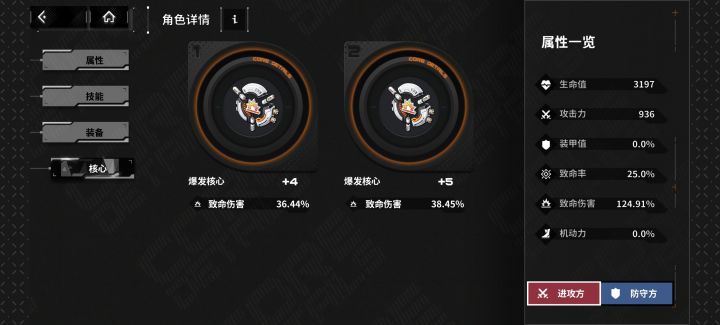 一次爆伤核心没打,用活动换的出了两个,奥菲现在r6了,可以拉满吗?才玩没几天截图