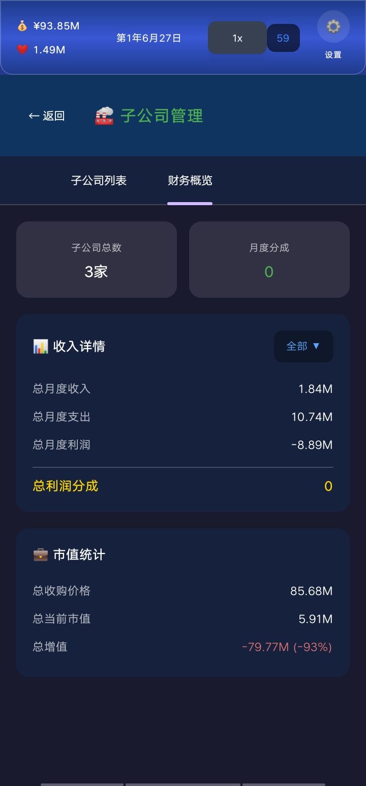 平时就能赚到钱 我一接手 直接倒闭?截图