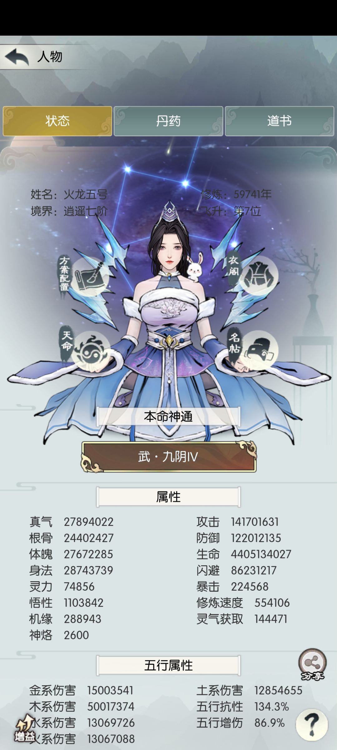 终于5000万了 1