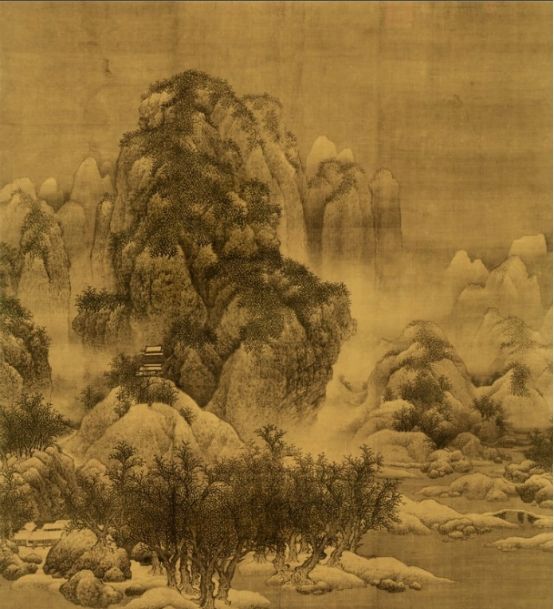 雪景寒林图故事历史讲解 2