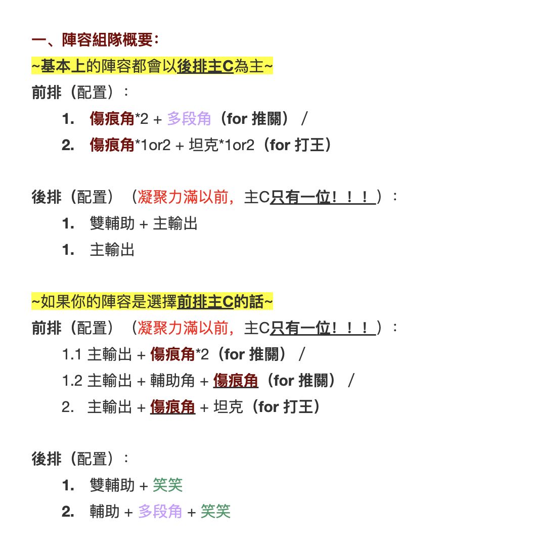 一些开服攻略合集 3