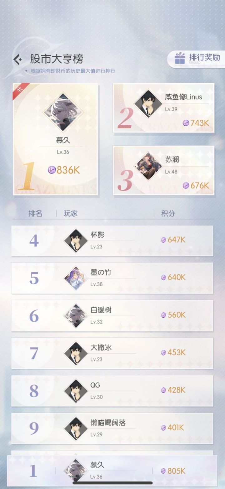 短暂的当一下第一吧截图