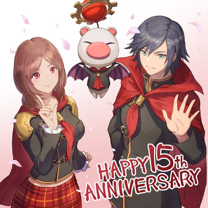 最终幻想零式15周年!官方贺图已公开~截图