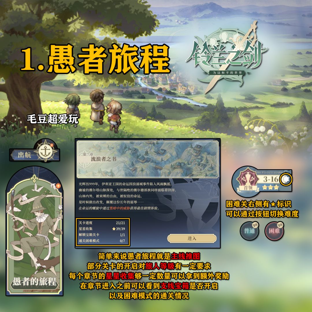 【铃兰之剑】萌新指南-副本详解体力消耗篇 2