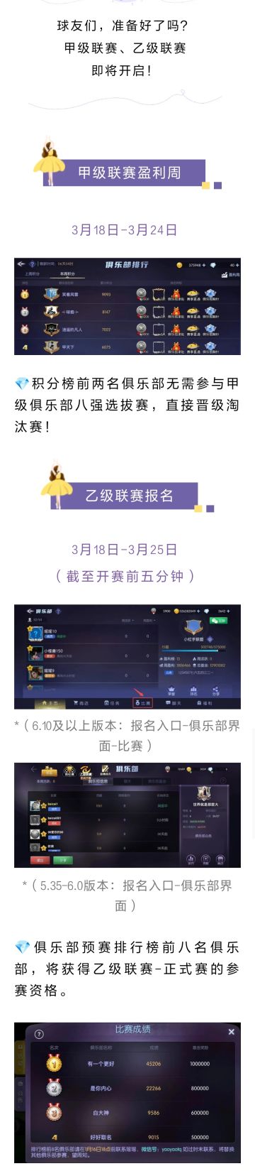第十五届甲级联赛盈利周和乙级联赛报名同步