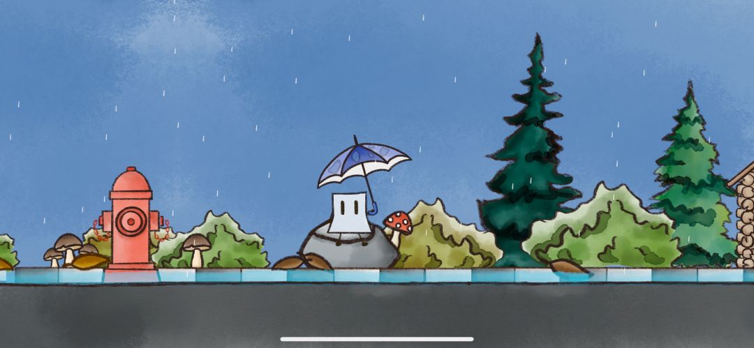 我不再害怕下雨了 1