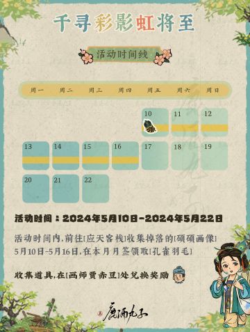 千寻彩影虹将至·活动攻略