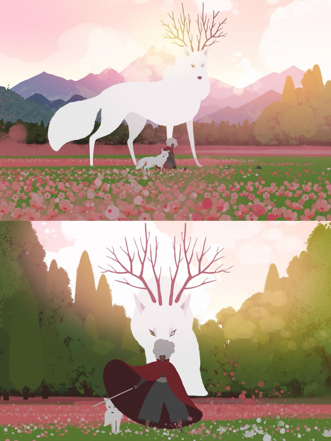 《GRIS》续作美到窒息✨每个镜头都是壁纸 3