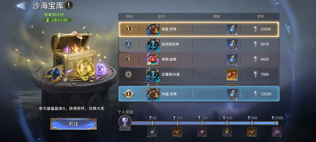 刷装备有技巧,两万三千分出了九个上古 1