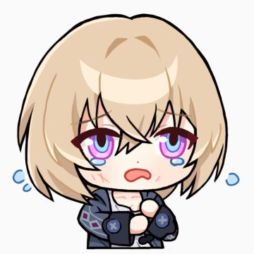 按官方画风画了砂金和黑天鹅表情包