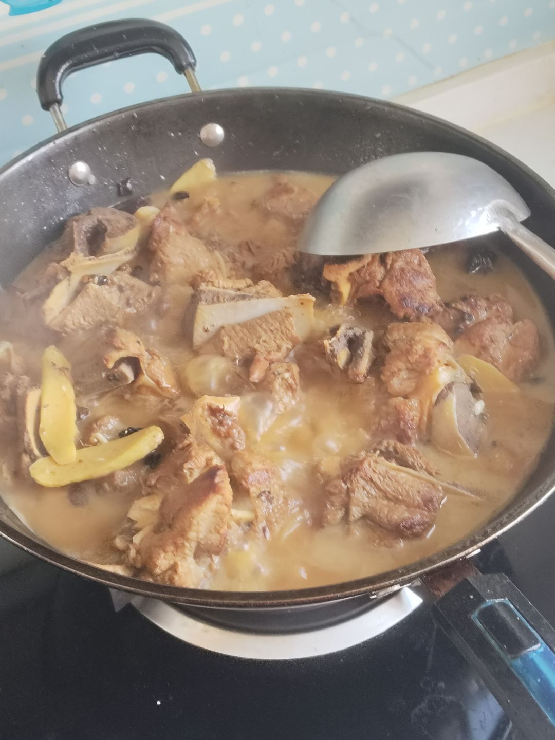 不想做饭，被催促上岗营业，有点失误，锅小 6