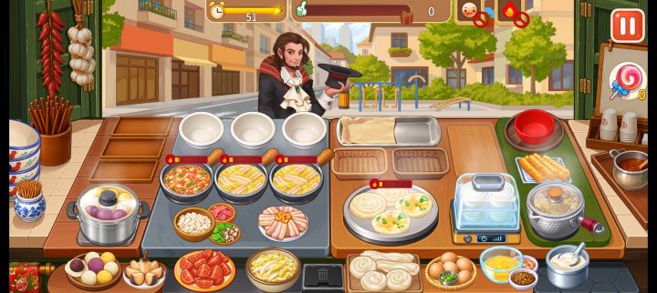 为什么我觉得这个吊炉饼店这么反人类？[表情_惊吓]截图