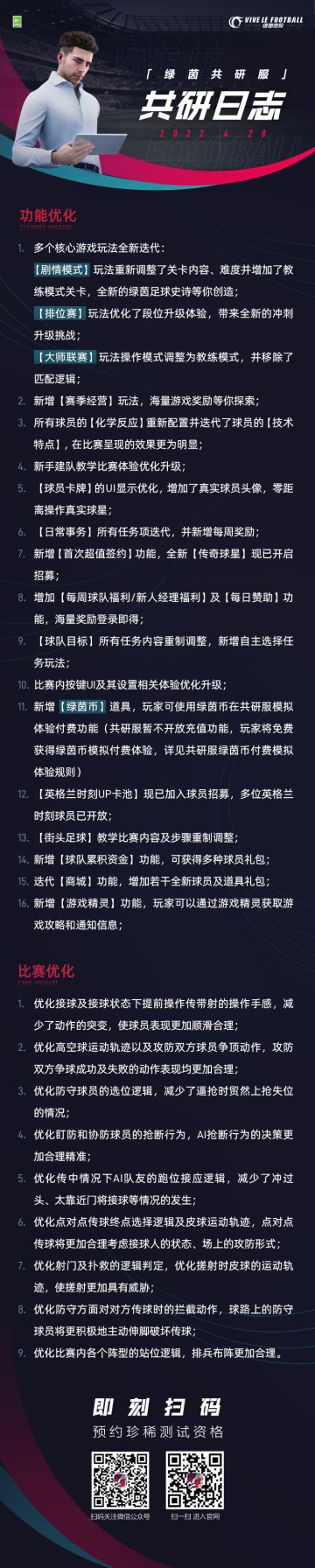 「绿茵共研服」4月28日共研日志